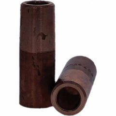 Tuffaloy - Spot Welder Tips For Use With: 5RW Electrode Holder Type: Straight Tip C Nose (Flat) - Makers Industrial Supply