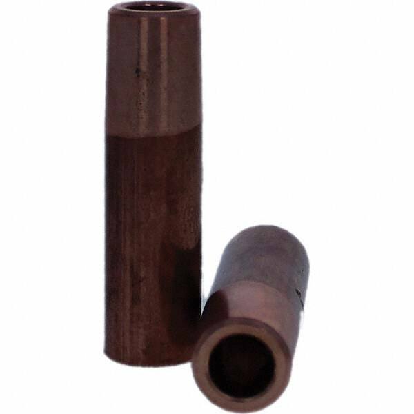 Tuffaloy - Spot Welder Tips For Use With: 5RW Electrode Holder Type: Straight Tip C Nose (Flat) - Makers Industrial Supply