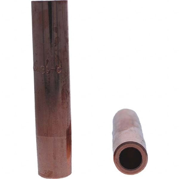 Tuffaloy - Spot Welder Tips For Use With: 5RW Electrode Holder Type: Straight Tip C Nose (Flat) - Makers Industrial Supply