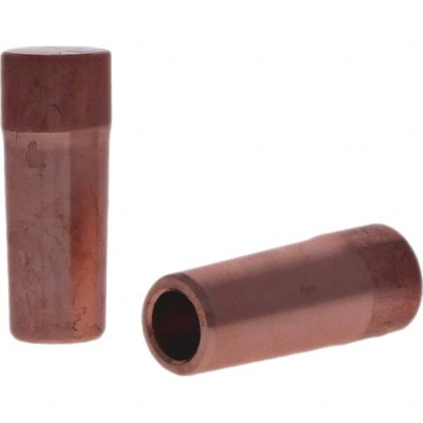 Tuffaloy - Spot Welder Tips For Use With: 4RW Electrode Holder Type: Straight Tip C Nose (Flat) - Makers Industrial Supply