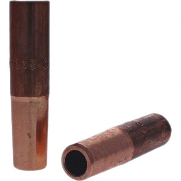 Tuffaloy - Spot Welder Tips For Use With: 4RW Electrode Holder Type: Straight Tip C Nose (Flat) - Makers Industrial Supply