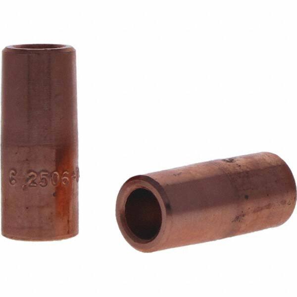 Tuffaloy - Spot Welder Tips For Use With: 5RW Electrode Holder Type: Straight Tip C Nose (Flat) - Makers Industrial Supply