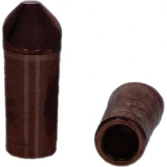 Tuffaloy - Spot Welder Tips For Use With: 4RW Electrode Holder Type: Straight Tip D Nose (Offset) - Makers Industrial Supply