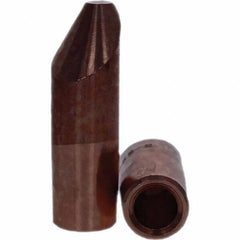 Tuffaloy - Spot Welder Tips For Use With: 5RW Electrode Holder Type: Straight Tip D Nose (Offset) - Makers Industrial Supply