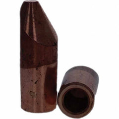 Tuffaloy - Spot Welder Tips For Use With: 5RW Electrode Holder Type: Straight Tip D Nose (Offset) - Makers Industrial Supply