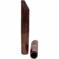 Tuffaloy - Spot Welder Tips For Use With: 4RW Electrode Holder Type: Straight Tip D Nose (Offset) - Makers Industrial Supply