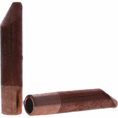 Tuffaloy - Spot Welder Tips For Use With: 5RW Electrode Holder Type: Straight Tip D Nose (Offset) - Makers Industrial Supply