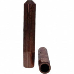 Tuffaloy - Spot Welder Tips For Use With: 5RW Electrode Holder Type: Straight Tip E Nose (Truncated) - Makers Industrial Supply