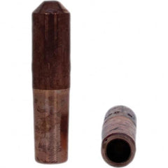 Tuffaloy - Spot Welder Tips For Use With: 4RW Electrode Holder Type: Straight Tip E Nose (Truncated) - Makers Industrial Supply