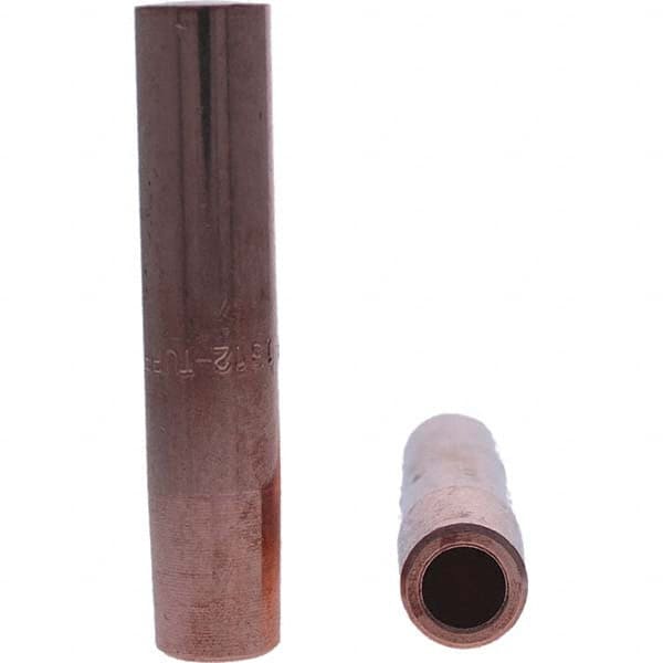 Tuffaloy - Spot Welder Tips For Use With: 5RW Electrode Holder Type: Straight Tip F Nose (Radius) - Makers Industrial Supply