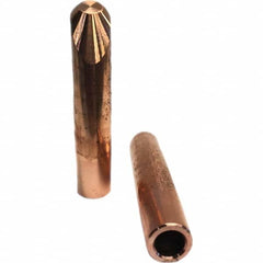 Tuffaloy - Spot Welder Tips For Use With: 5RW Electrode Holder Type: Straight Tip H Nose (Angled Offset) - Makers Industrial Supply