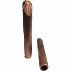 Tuffaloy - Spot Welder Tips For Use With: 5RW Electrode Holder Type: Straight Tip H Nose (Angled Offset) - Makers Industrial Supply