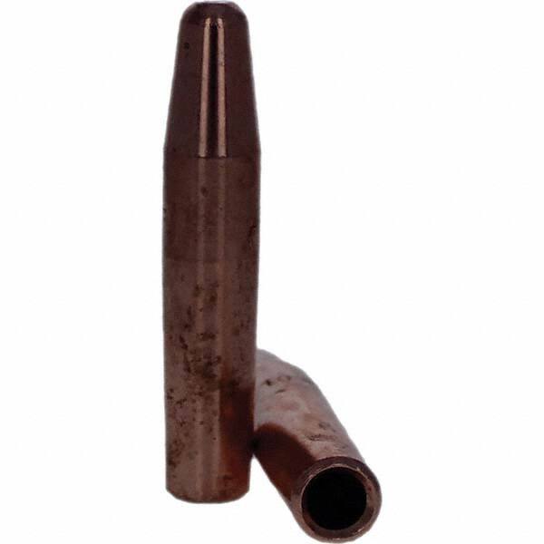 Tuffaloy - Spot Welder Tips For Use With: 4RW Electrode Holder Type: Straight Tip A Nose (Pointed) - Makers Industrial Supply