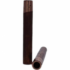 Tuffaloy - Spot Welder Tips For Use With: 5RW Electrode Holder Type: Straight Tip C Nose (Flat) - Makers Industrial Supply