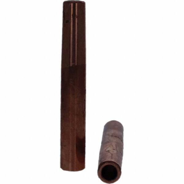 Tuffaloy - Spot Welder Tips For Use With: 4RW Electrode Holder Type: Straight Shank for 4RW Male Cap - Makers Industrial Supply