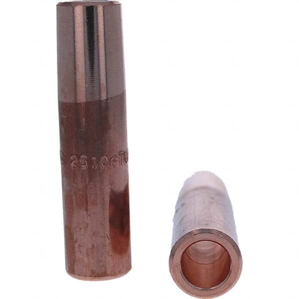 Tuffaloy - Spot Welder Tips For Use With: 5RW Electrode Holder Type: Straight Shank for 5RW Male Cap - Makers Industrial Supply