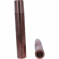 Tuffaloy - Spot Welder Tips For Use With: 5RW Electrode Holder Type: Straight Shank for 5RW Male Cap - Makers Industrial Supply