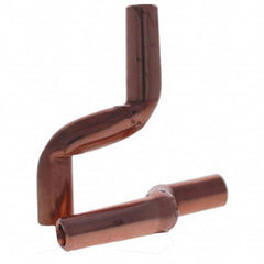 Tuffaloy - Spot Welder Tips For Use With: 4RW Electrode Holder Type: Bent Shank for 4RW Male Cap - Makers Industrial Supply