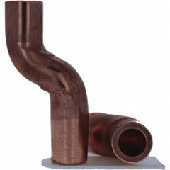 Tuffaloy - Spot Welder Tips For Use With: 5RW Electrode Holder Type: Bent Shank for 5RW Male Cap - Makers Industrial Supply