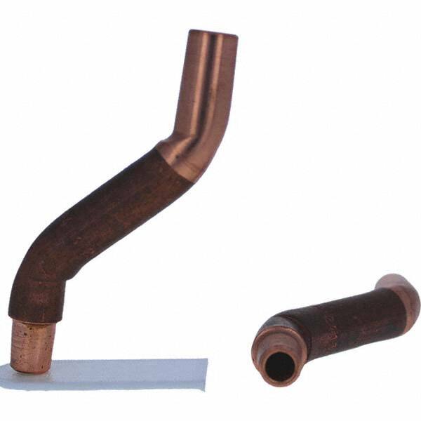 Tuffaloy - Spot Welder Tips For Use With: 4RW Electrode Holder Type: Bent Shank for 4RW Female Cap - Makers Industrial Supply