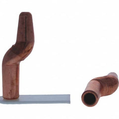 Tuffaloy - Spot Welder Tips For Use With: 4RW Electrode Holder Type: Double Bend Tip A Nose (Pointed) - Makers Industrial Supply