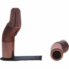 Tuffaloy - Spot Welder Tips For Use With: 4RW Electrode Holder Type: Double Bend Tip A Nose (Pointed) - Makers Industrial Supply