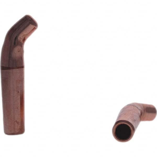 Tuffaloy - Spot Welder Tips For Use With: 4RW Electrode Holder Type: Single Bend Tip A Nose (Pointed) - Makers Industrial Supply