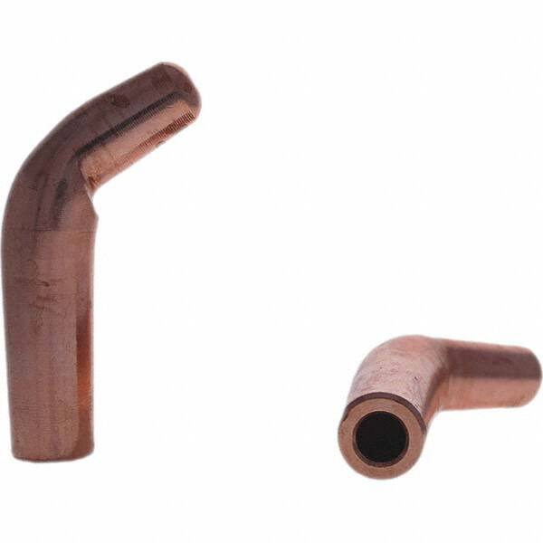 Tuffaloy - Spot Welder Tips For Use With: 5RW Electrode Holder Type: Single Bend Tip A Nose (Pointed) - Makers Industrial Supply