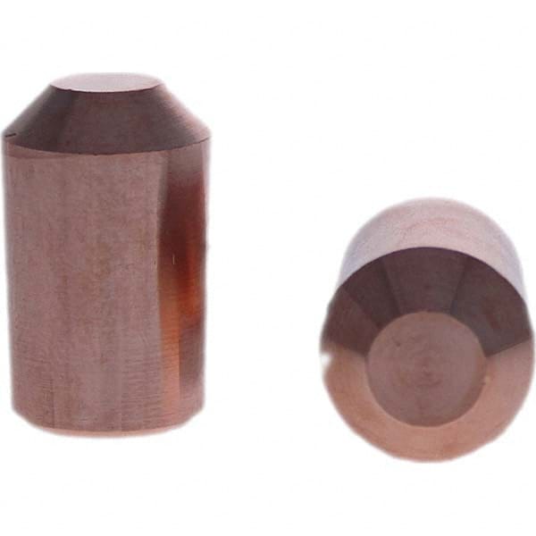 Tuffaloy - Spot Welder Tips For Use With: 4RW Electrode Holder Type: Paddle Tip E Nose (Truncated) - Makers Industrial Supply