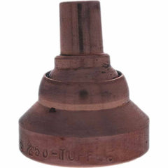 Tuffaloy - Spot Welder Tips For Use With: 5RW Cap Taper Electrode Holder Type: Swivel Tip - Makers Industrial Supply