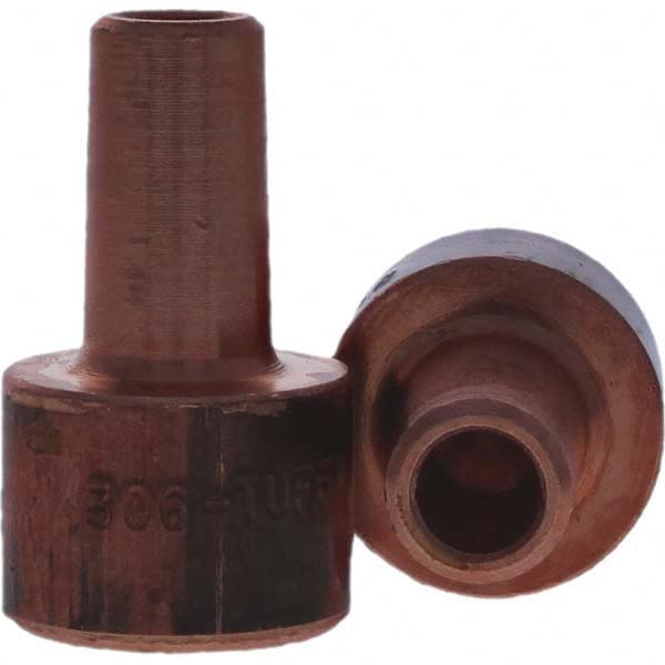 Tuffaloy - Spot Welder Tips For Use With: 4RW Electrode Holder Type: Backup Electrode Round Face - Makers Industrial Supply