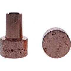 Tuffaloy - Spot Welder Tips For Use With: 5RW Electrode Holder Type: Backup Electrode Round Face - Makers Industrial Supply