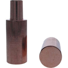 Tuffaloy - Spot Welder Tips For Use With: 5RW Electrode Holder Type: Backup Electrode Round Face - Makers Industrial Supply