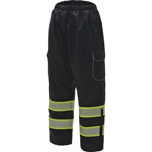 GSS Safety - Size L/XL Black Waterproof & Cold Weather Pants - Makers Industrial Supply