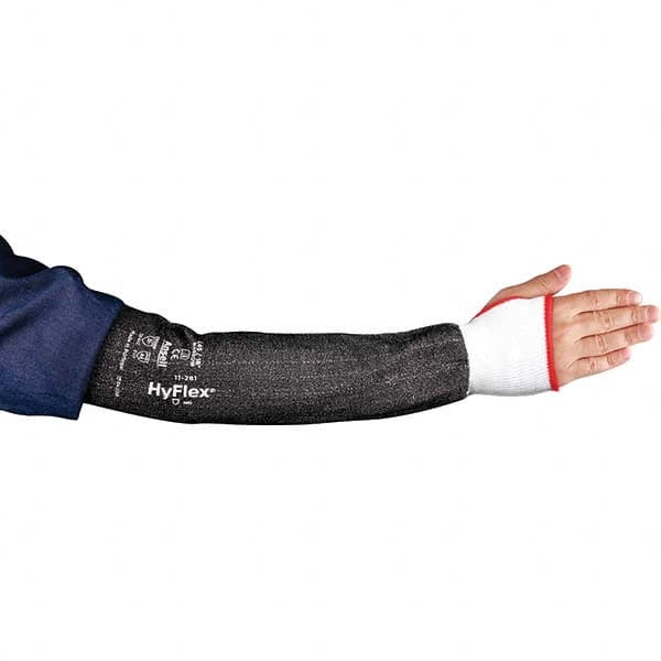 Ansell - Sleeves; Type: Cut Resistant ; Material: Kevlar ; Thumb Hole: No ; Closures: Knit Wrist ; Length (Inch): 12; 12 ; Size: Wide - Exact Industrial Supply