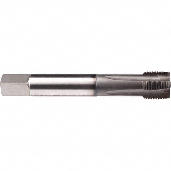 Emuge - M10x1.25 Metric Fine 6HX 4 Flute GLT-1 Finish HSS-E Spiral Point Tap - Makers Industrial Supply