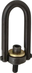 Jergens - 4,000 Lb Load Capacity Safety Engineered Center Pull Hoist Ring - 60 Ft/Lb Torque, 5/8 - 11 Thread, Alloy Steel - Makers Industrial Supply