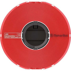 MakerBot - 3D Printer Consumables Material: ABS Color: Red - Makers Industrial Supply