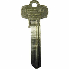 Best - Best Nickel Key Blank - Makers Industrial Supply