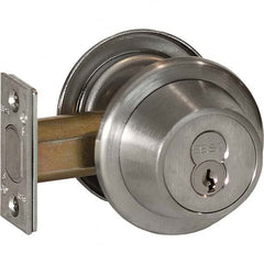 Best - Deadbolts Type: Double Cylinder Door Thickness Range: 1-3/8-2 - Makers Industrial Supply