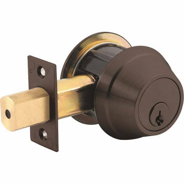 Stanley - 6 Pin Schlage C Single Cylinder Deadbolt - Makers Industrial Supply