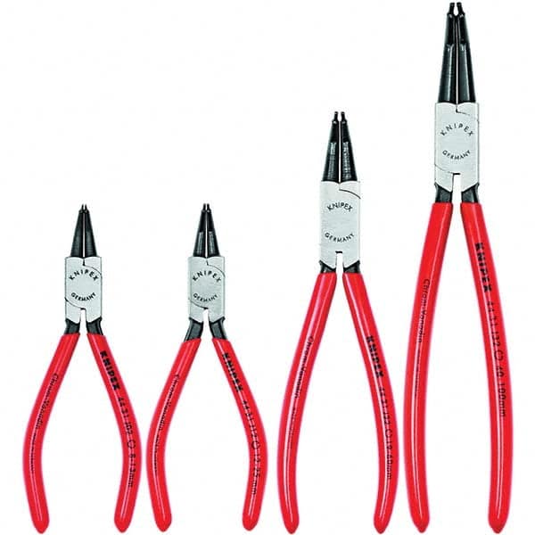 Knipex - Plier Sets Set Type: Retaining Ring Pliers Number of Pieces: 4 - Makers Industrial Supply