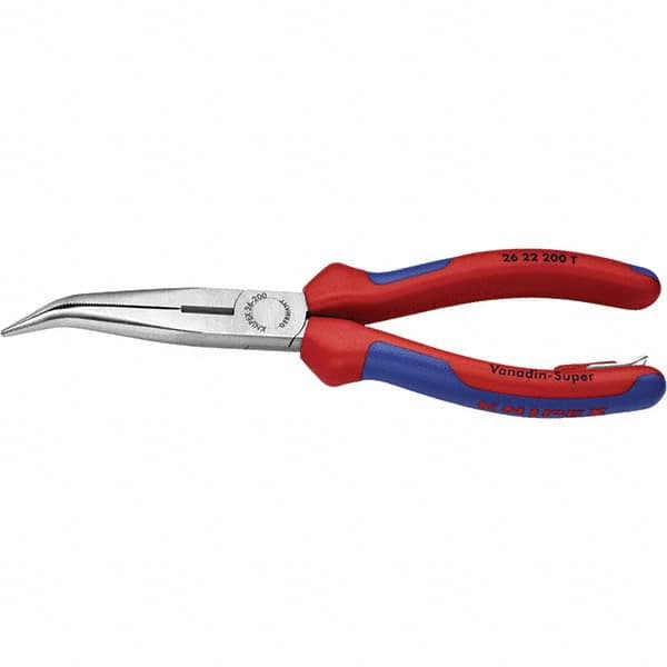 Knipex - Bent Nose Pliers Type: Bent Nose Overall Length (Inch): 8 - Makers Industrial Supply