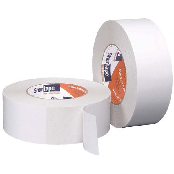 Masking Tape: 72 mm Wide, 50 m Long, 4.5 mil Thick, Natural & Tan Paper, Acrylic Adhesive, 4.6 lb/in Tensile Strength