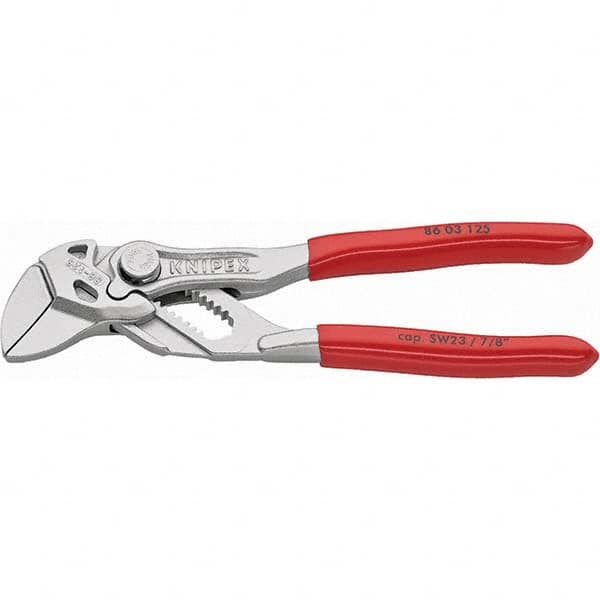 Knipex - Tongue & Groove Pliers Type: Pipe Wrench Pliers Overall Length Range: Less than 6" - Makers Industrial Supply