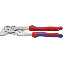 Knipex - Tongue & Groove Pliers Type: Pipe Wrench Pliers Overall Length Range: 9" - 11.9" - Makers Industrial Supply