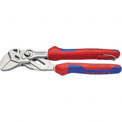 Knipex - Tongue & Groove Pliers Type: Pipe Wrench Pliers Overall Length Range: 6" - 8.9" - Makers Industrial Supply