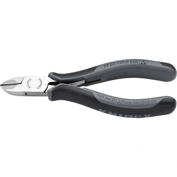 Knipex - Cutting Pliers Type: Electronics Diagonal Cutters Insulated: NonInsulated - Makers Industrial Supply