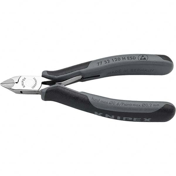 Knipex - Cutting Pliers Type: Electronics Diagonal Cutters Insulated: NonInsulated - Makers Industrial Supply