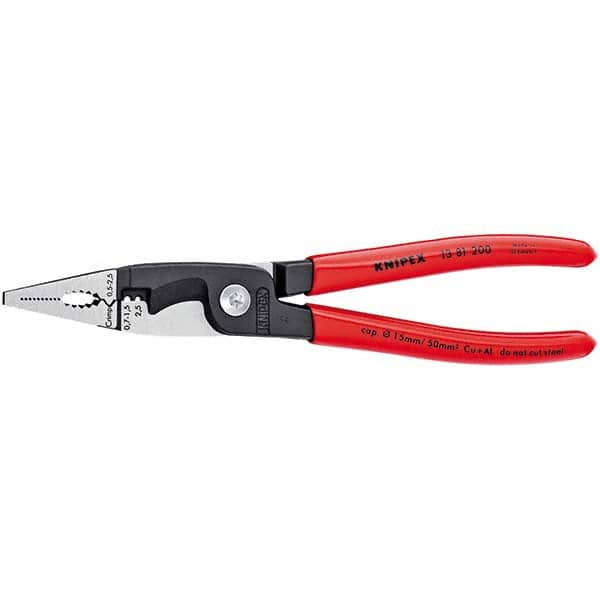 Knipex - Cutting Pliers Type: Electrician Pliers Insulated: NonInsulated - Makers Industrial Supply